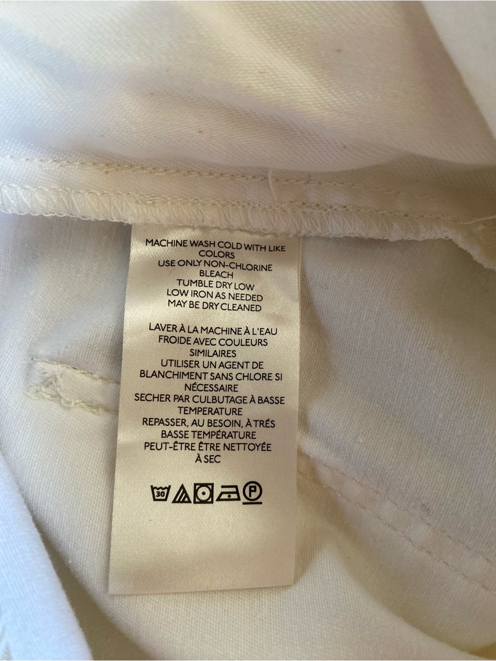 Maeve Anthropologie Off White Jeans Denim Barrel leg Mid Rise Cotton Sz 12 - Picture 10 of 16